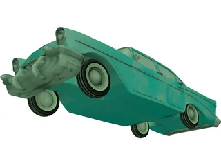 Chevrolet Bel Air Classic (1952) 3D Model preview