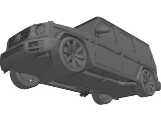 Mercedes-Benz G-Class (2019) 3D Model preview