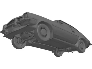 Ford Pinto Runabout (1973) 3D Model preview