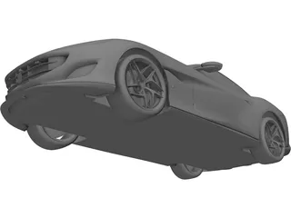 Ferrari Portofino (2018) 3D Model preview
