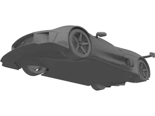 Jaguar C-X75 R3 Spec (2017) 3D Model preview