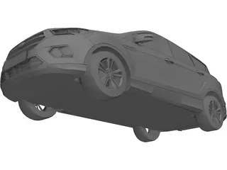 Ford Kuga (2016) 3D Model preview