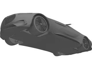 Mercedes-Maybach Vision 6 Cabriolet 3D Model preview