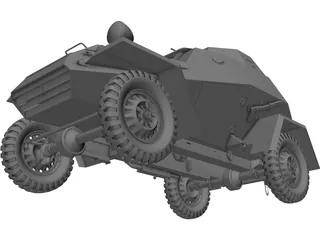BA 64 3D Model preview