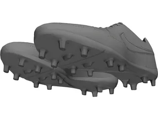 Nike Tiempo Legend V 3D Model preview