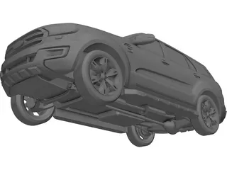 Ford Everest (2017) 3D Model preview