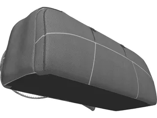 Tennis Bag 3D Model preview