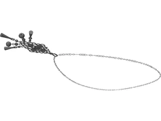 Neckless 3D Model preview