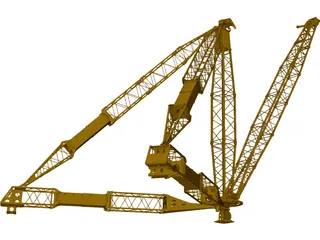 Derrick Crane 3D Model preview