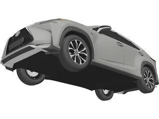 Lexus NX200t (2015) 3D Model preview