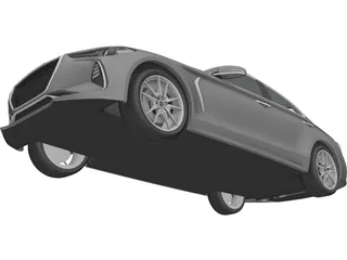 Genesis G70 (2018) 3D Model preview