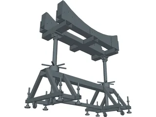 Sukhoi Superjet 100 Jack 3D Model preview