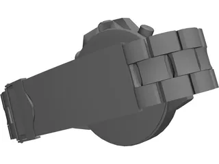 Expander Watch 3D Model preview