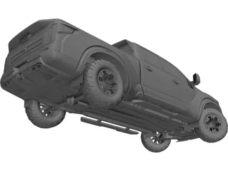 Nissan Titan (2017) 3D Model preview