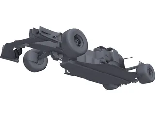 Formula 1 Car (2017) 3D Model preview