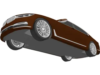 BMW 750Li (2016) 3D Model preview