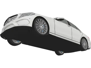 Mercedes-Benz C350 AMG (2017) 3D Model preview