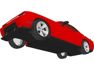 Dodge Challenger SRT10 3D Model preview