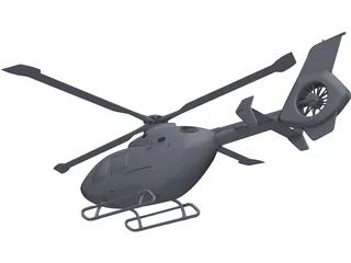 Eurocopter EC-135 3D Model preview