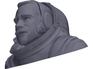 Astronaut 3D Model preview