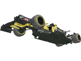 Renault RS17 F1 (2017) 3D Model preview