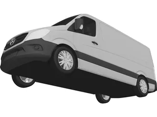 Mercedes-Benz Sprinter (2013) 3D Model preview