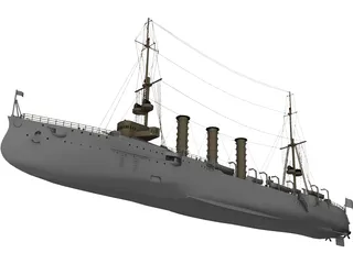 Emden 3D Model preview