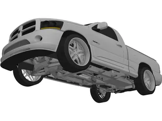 Dodge Ram 1500 SRT10 [Tuned] (2013) 3D Model preview