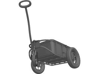 Cart 3D Model preview