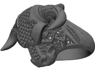 Ring Bulls 3D Model preview