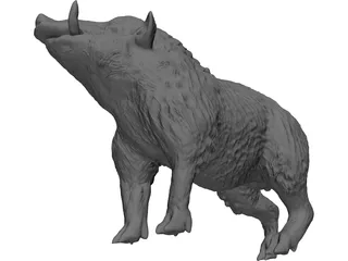 Wild Boar 3D Model preview