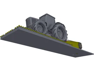 Onion Harvester 3D Model preview