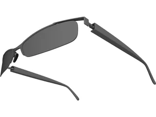 Diesel Glasses 3D Model preview