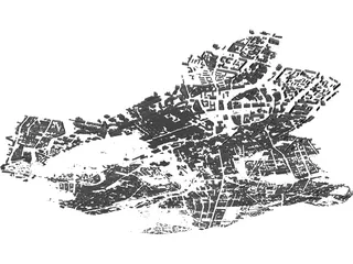 Berlin City Mitte 3D Model preview