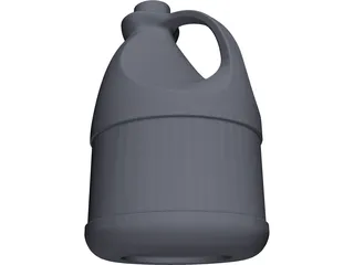Bleach Bottle 3D Model preview
