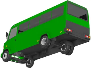 Mercedes-Benz Vario 3D Model preview