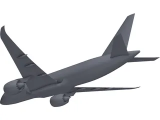 Boeing 787 3D Model preview