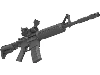 M4 3D Model preview