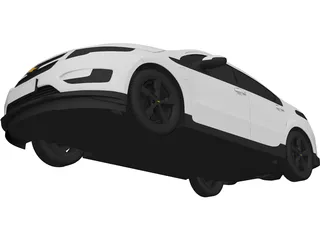 Chevrolet Volt (2011) 3D Model preview