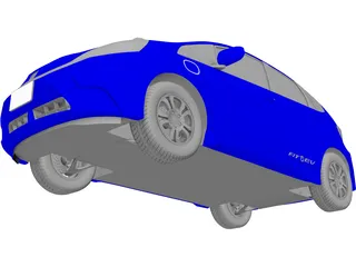 Honda Fit EV (2014) 3D Model preview