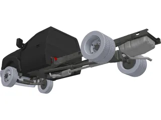 Ford F-550 Chassis 3D Model preview