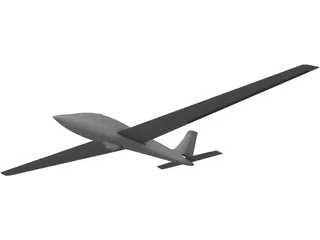 MDM FOX Glider 3D Model preview