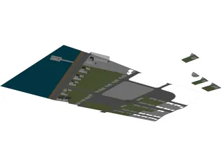 City Block 3D Model preview
