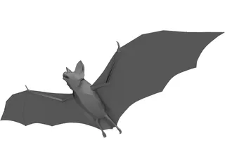 Bat 3D Model preview