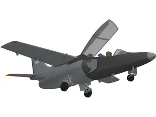 FMA IA-63 Pampa 3D Model preview