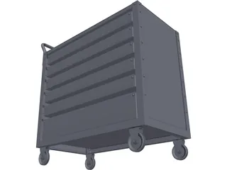 Tool Box 3D Model preview