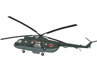 Mil Mi-17 3D Model preview