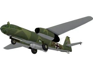 Arado Ar 234 Blitz (1945) 3D Model preview