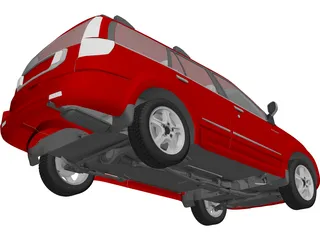 Great Wall Hover H2 (2009) 3D Model preview