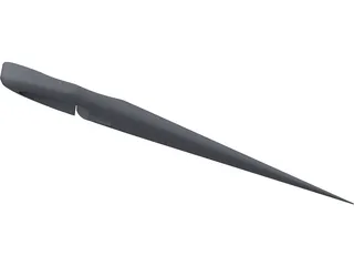 Threading Needle 3D Model preview
